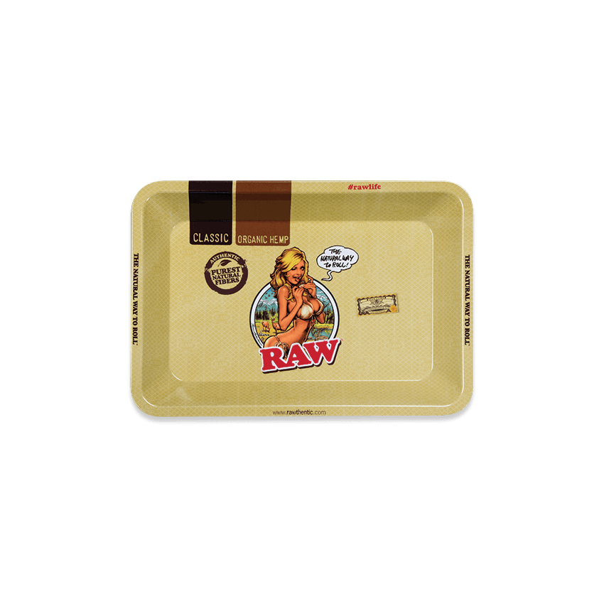 RAW GIRL SMALL ROLLING TRAY