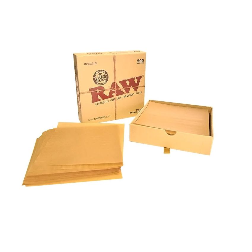 RAW SILICONE COATED 5 X 5 - 500 CT
