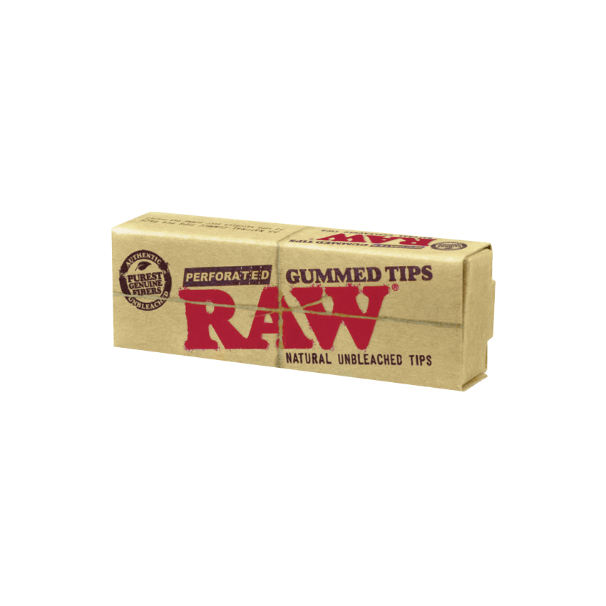 RAW GUMMED TIPS 24 CT