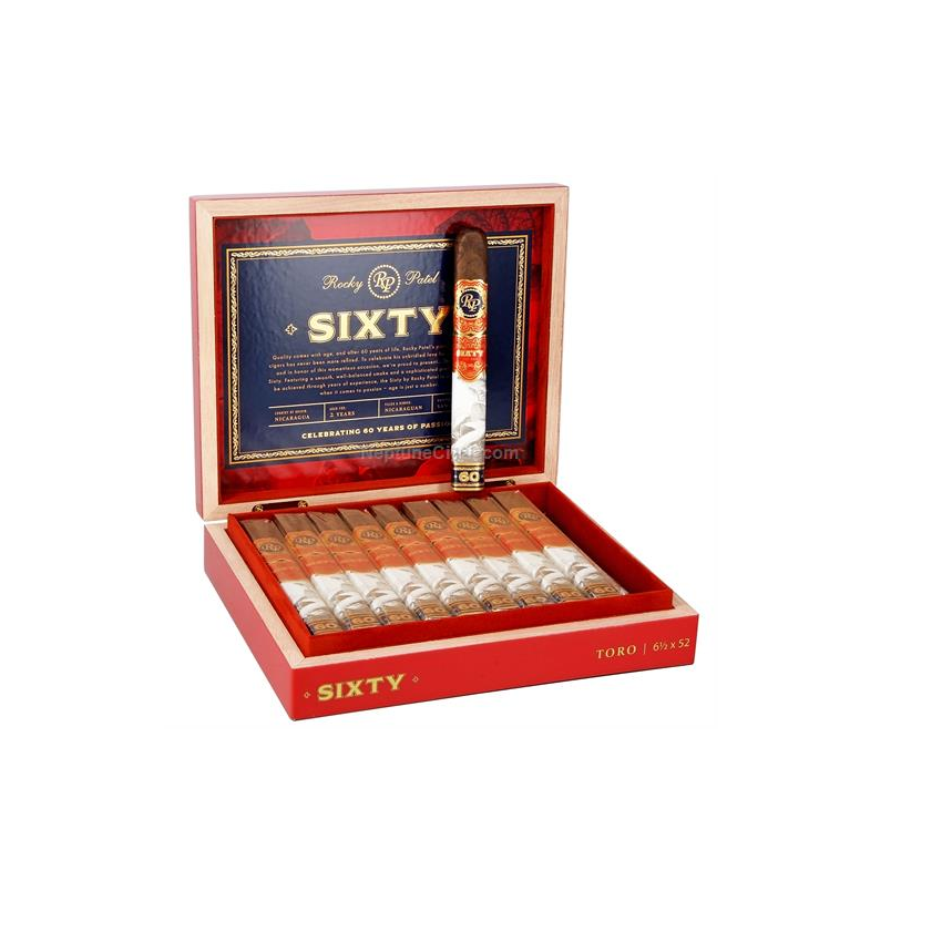 ROCKY PATEL 7654 - SIXTY 6-1/2 X 52 - 20 CT