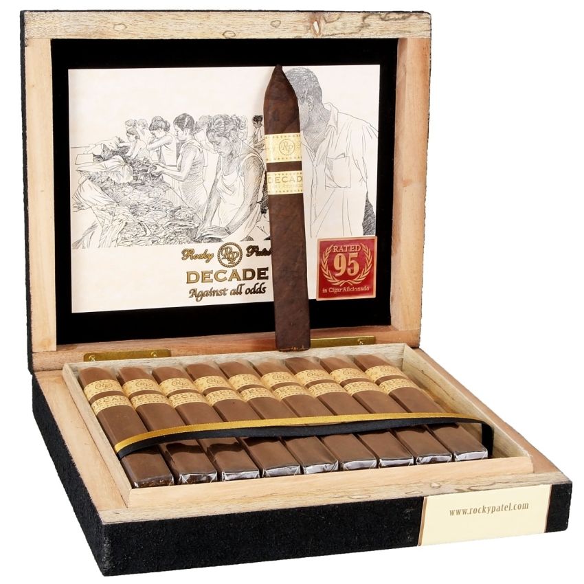 ROCKY PATEL BOX OF 20 DECADE TORPEDO 6-1/2X52
