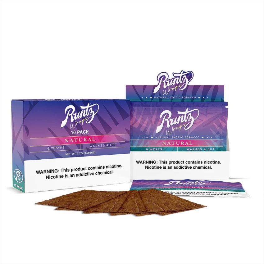 RUNTZ WRAPS CUT LEAF 10 CT