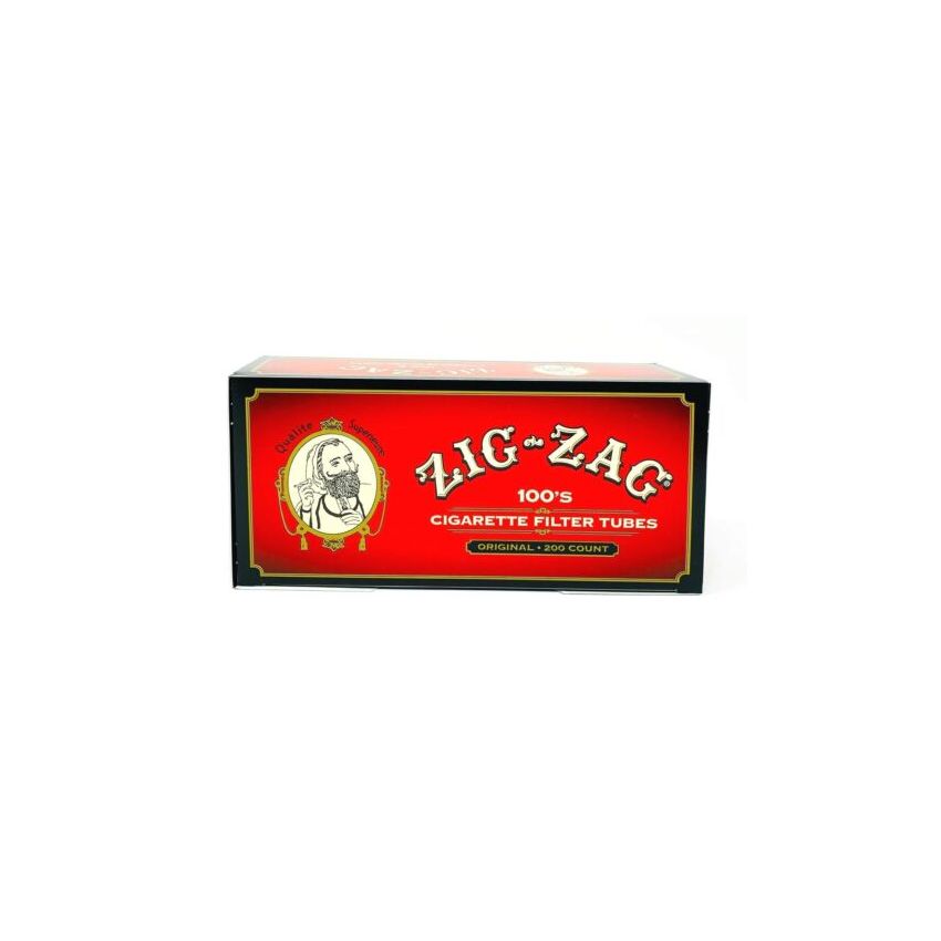ZIG ZAG RED 100 TUBES 5 PK