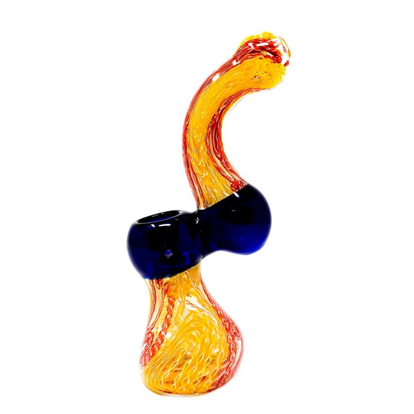 7 INCH PYREX COLOUR TUBE INSIDE BUBBLER