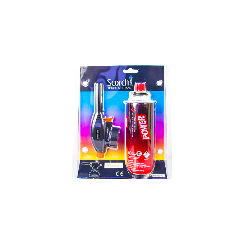 SCORCH 61346-1 LARGE TORCH LIGHTER W/GAS BLISTER