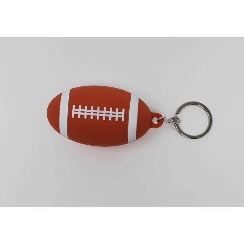 3.35 INCH FOOTBALL SILICONE HAND PIPE, 100G