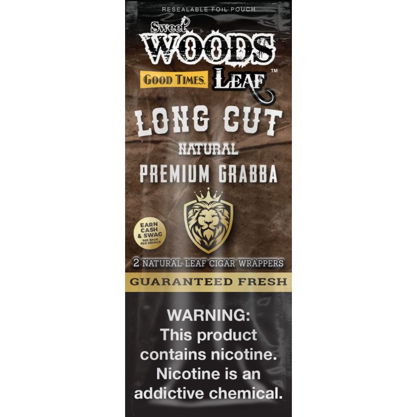 WOODS GRABBA LONG CUT LEAF 25/2 CT