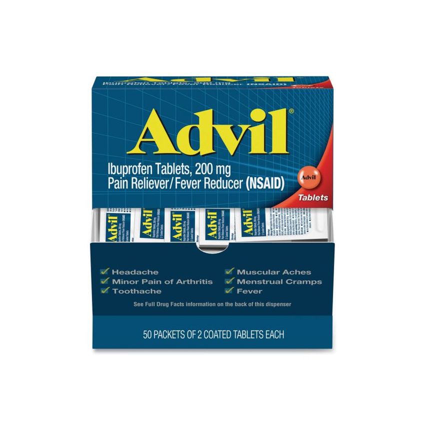 ADVIL 50/2 CT TABLETS