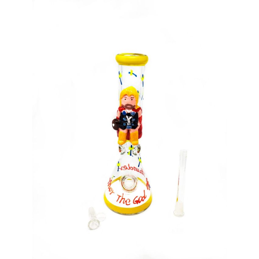 13 INCH 7 MM 3D SUPER HEROS BONG GWP3D-1