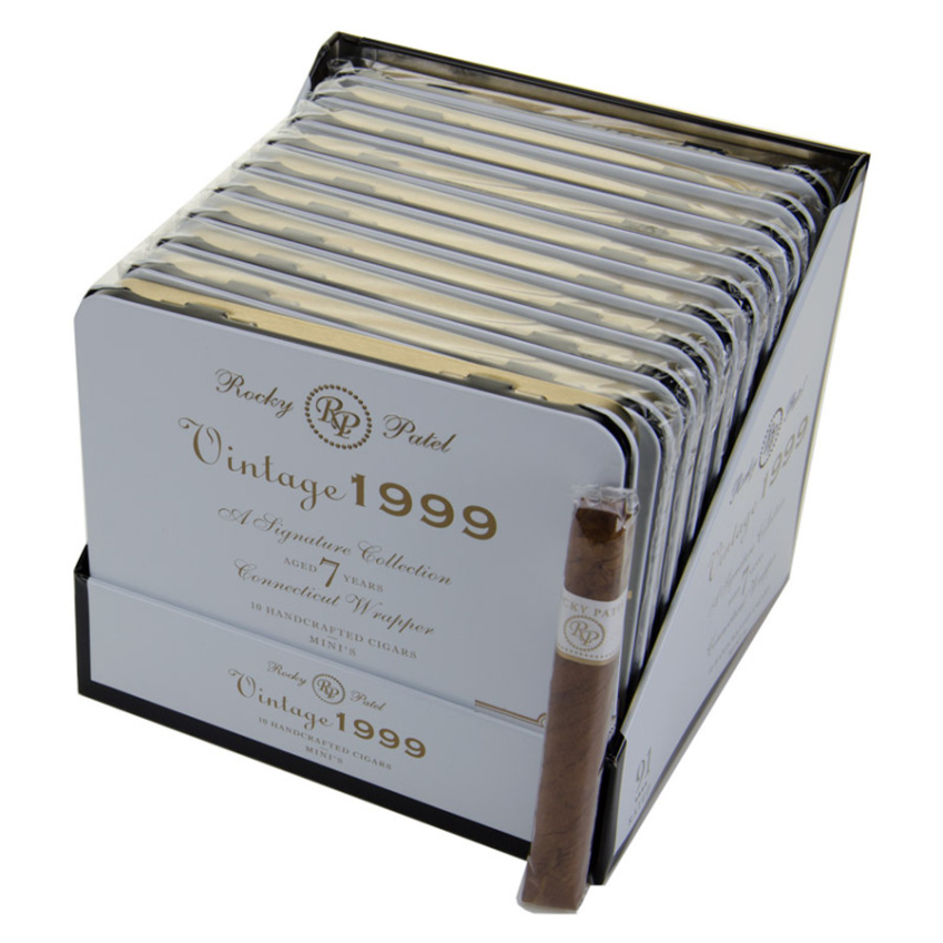 ROCKY PATEL TINS OF 10/10 VINTAGE 1999 MINI 4-1/4X32