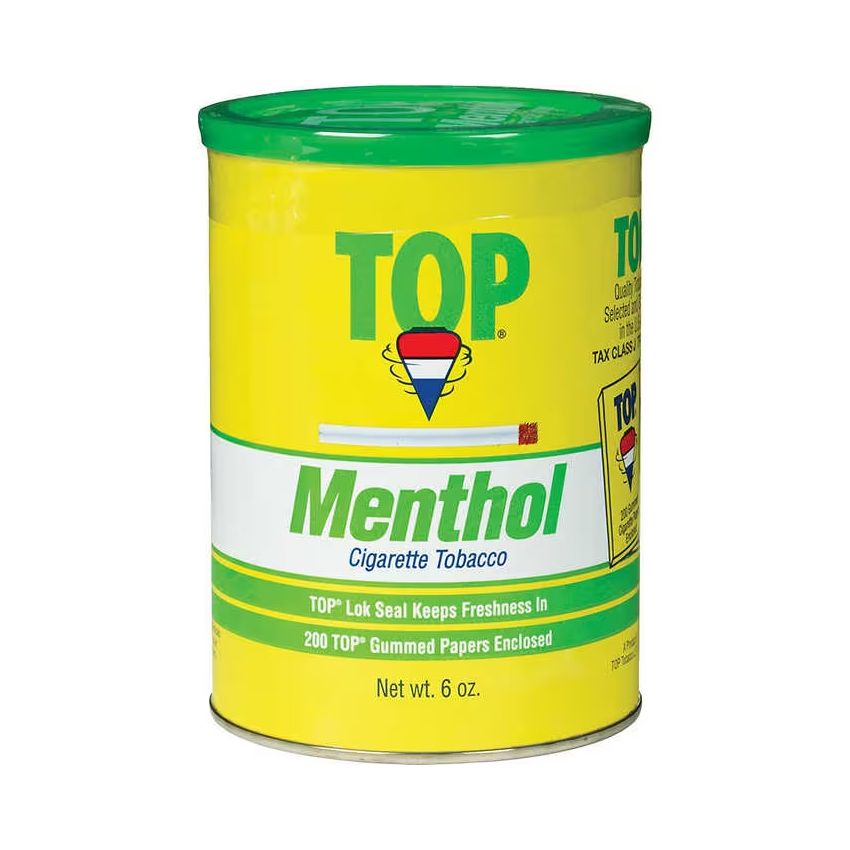TOP MENTHOL CAN CIGARETTE TOBACCO