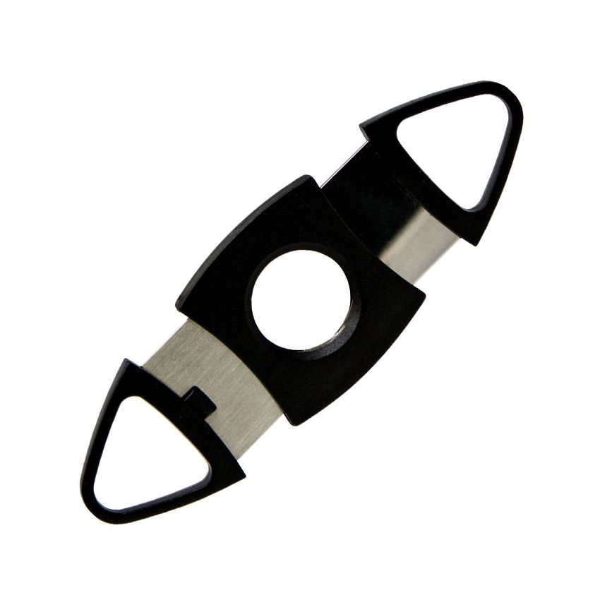 BLINK PLASTIC BLACK CIGAR CUTTER 24 CT (TRIANGULAR)