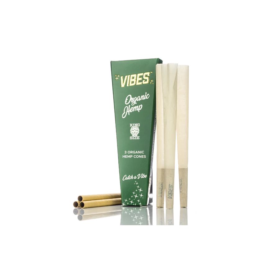 VIBE CONE ORGANIC GREEN - 30CT/6PK
