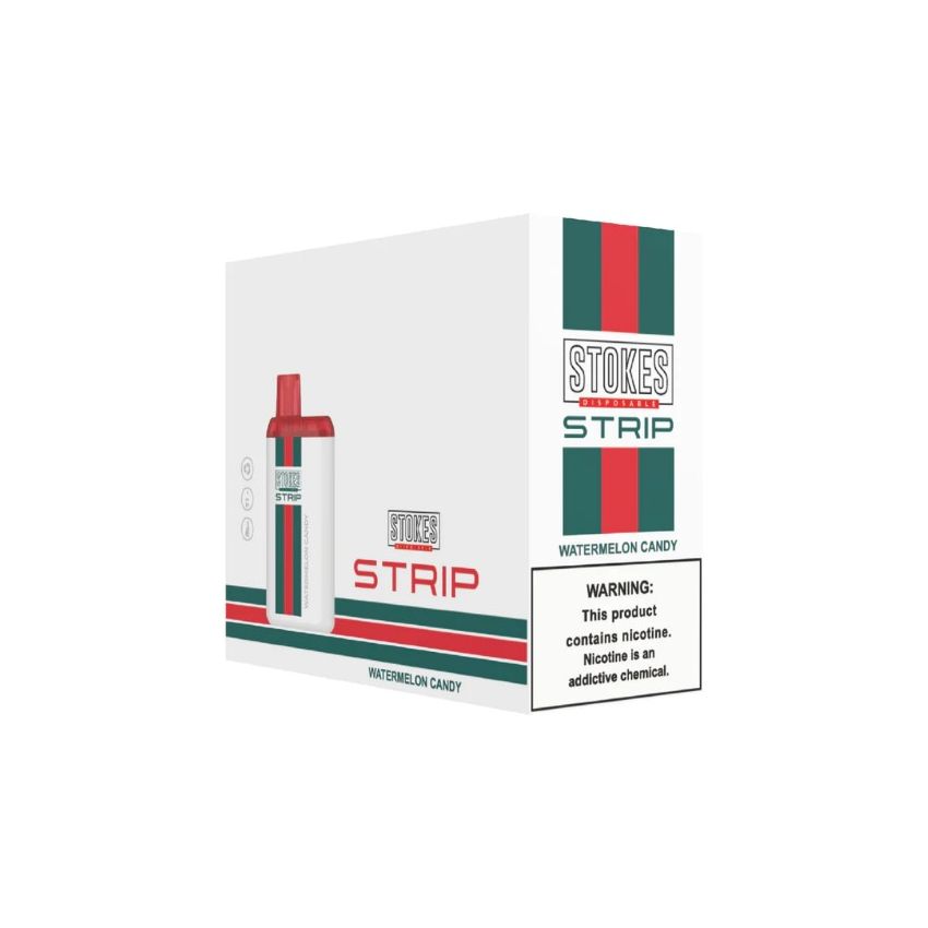 STOKES STRIP 5% DISPOSABLE DEVICE 4000 PUFFS 5PK